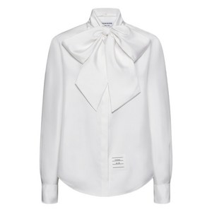 톰 브라운 탈부착식 칼라 트윌 셔츠, 화이트계열, Italy 40(KR 55)