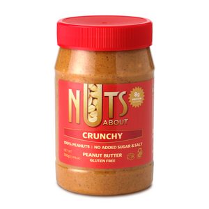넛츠어바웃 100% 땅콩버터 크런치, 500g, 1개