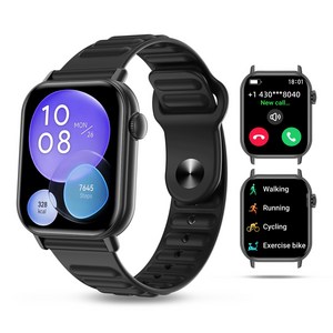 통화 기능이 있는 블루투스 스마트워치 1.83인치 HD 디스플레이 한국어 버전 배터리 수명 7일.