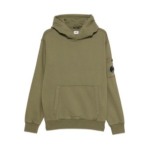 C.P.컴퍼니 렌즈 디테일 코튼 후디, 그린계열, Standard XL
