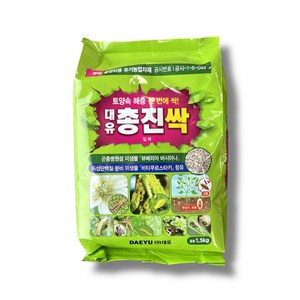 대유 총진싹 입제 1.5kg (유기농 병해충관리 친환경미생물제재), 1개