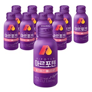 대상웰라이프 아르포텐 아르기닌 에너지샷, 100ml, 10개