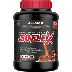 Allmax 아이소플렉스 퓨어 웨이 프로틴 아이솔레이트, 2.27kg, 1개