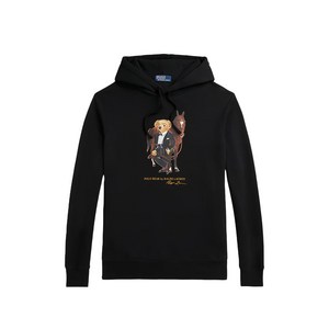폴로랄프로렌 폴로 베어 그래픽 프린트 후디, 블랙계열, Standard L(KR 105)