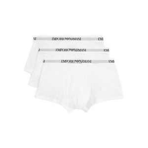 엠포리오아르마니 로고 밴드 복서 브리프 3팩 세트, 화이트계열, XXL
