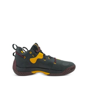 아디다스 하든 Vol. 6 "아리조나 스테이트 유니버시티 - 코어 블랙/팀 마룬/팀 컬리지 골드" 스니커즈, US men 13(KR 310), 블랙계열+레드계열