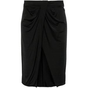 톰포드 랩 저지 미니 스커트, 블랙계열, Italy 40