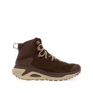 HOKA 카하 3 고어텍스 레이스업 하이킹 부츠, US men 8(KR 260), 브라운계열