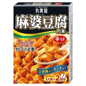 마루미야 마파두부 매운맛 162g 일본 마파두부 소스, 162g, 1개