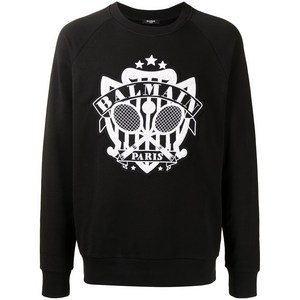 발망 발망 로고 장식 스웨트셔츠