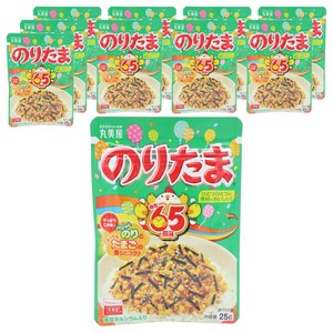 마루미야 노리타마 후리가케 25g 10개 일본구대매행, 25g, 10개