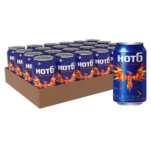 핫식스 에너지 음료, 355ml, 24개