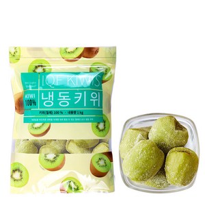 [딜라잇가든]냉동 키위(홀) 1kg x 3팩, 3개