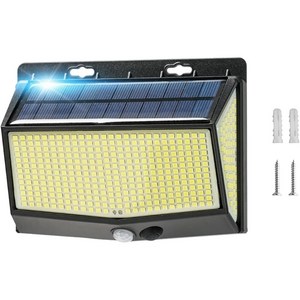 루리리 더 밝은 태양광 센서등 468 LED, 1개