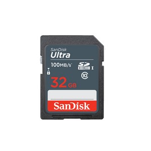 샌디스크 울트라 Class10 SDUNR / SDUNB SD메모리카드 카메라 네비게이션 노트북, 32GB