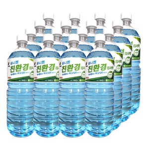 유니켐 친환경 에탄올워셔액, 1.8L, 16개