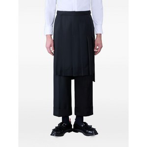 톰 브라운 플리츠 패널 팬츠