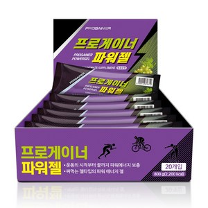 프로게이너 파워젤 청포도맛 스포츠 에너지젤, 800g, 1개