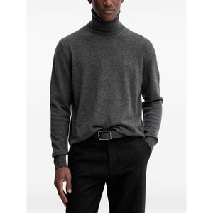 발리 로고 자수 터틀넥 스웨터, 그레이계열, IT/FR 48(KR 100)