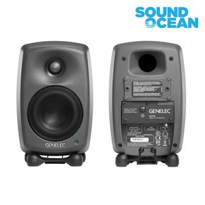 GENELEC SAM (Smart Active Monitor) 시리즈 제네렉 스튜디오 모니터 스피커 1통, 8320(다크그레이)