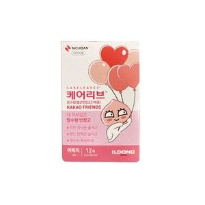 케어리브 카카오 프렌즈 어피치 반창고 12p, 12개입, 2개