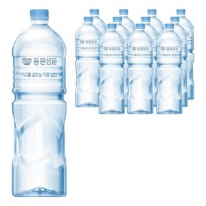 동원샘물 무라벨, 2L, 12개