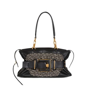 발망 앤섬 모노그램 자카드 토트 백