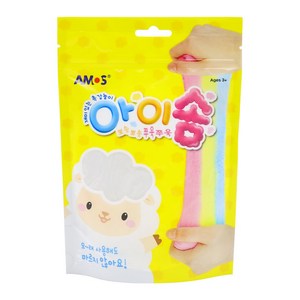 아모스 아이솜 60g 어린이 촉감놀이, 노랑, 1개