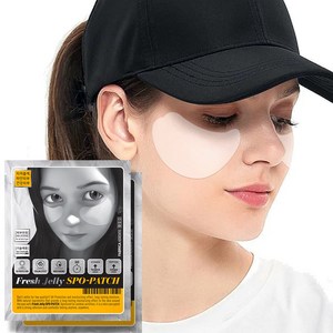 후레쉬젤리 스포패치 자외선차단 골프 UV 썬 얼굴 패치 1회-100회 수분 쿨링 골프마스크팩, 1회분, 1개