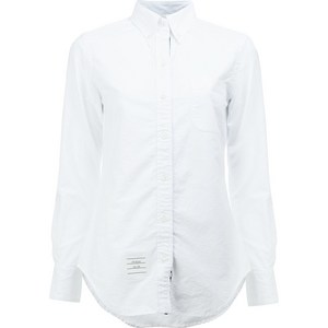 톰 브라운 클래식 긴소매 버튼다운 화이트 옥스포드 셔츠, 화이트계열, Italy 36(KR 33)