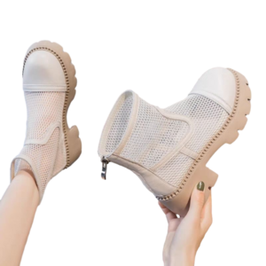 망사부츠 여름 펀칭 앵클부츠 통기부츠 샌들 Women's Sandals