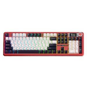AULA F108 프로 104키 커스터마이징 기계식 3모드 유무선 키보드