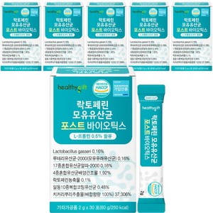 헬씨허그 모유유산균 포스트바이오틱스, 60g, 6개