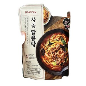 피코크 차돌짬뽕탕, 2개, 500g