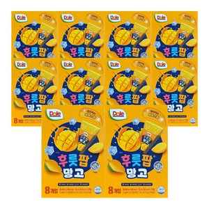 돌 망고 팝 주스, 496ml, 10개