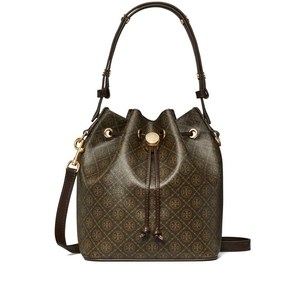 토리 버치 T 모노그램 버킷 백