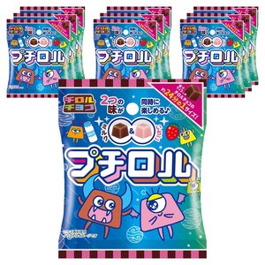 TIROL 두가지 맛을 동시에 즐길 수 있는 쁘띠롤 밀크 & 딸기 10개입