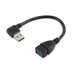 (COMS) USB 3.0 연장젠더(M/F)/NT777/우향 90도꺽임