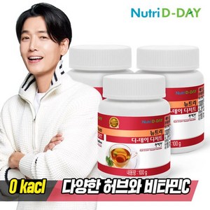 뉴트리디데이 디저트 허벌티, 100g, 1개입, 3개