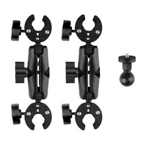 인스타360 액션캠 셀피스틱 장착용 클램프 세트 자전거 오토바이 모터바이크 설치