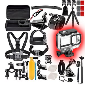 올인원 고프로 9/10/11/12/13 호환 악세사리(방수케이스포함) 풀세트