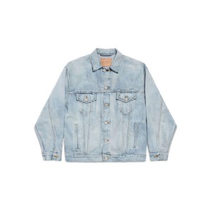 발렌시아가 로고 데님 재킷, 블루계열, Standard M(KR 66)