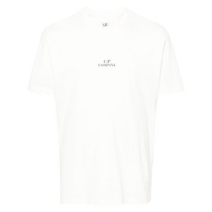 C.P.컴퍼니 로고 프린트 티셔츠