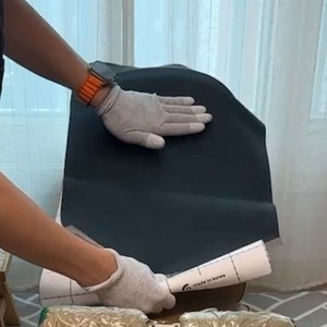 리빙플러스] 120cm 고정폭 리폼 스트레치 인조 가죽 스티커 쇼파 의자수선 셀프수선 가죽수선 가죽시트지, 9.진베이지