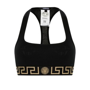 베르사체 그레카 보더 트라이앵글 브라, 블랙계열, Numeric 1
