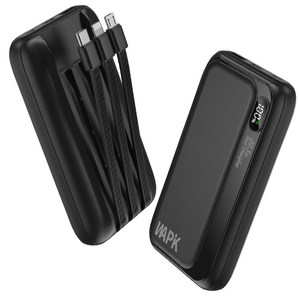 PD 22.5W QC3.0 일체형 고속충전 보조배터리 M1 10000mAh 잔량표시
