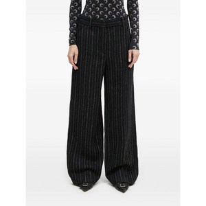 겐조 핀스트라이프 팔라초 팬츠, 블랙계열+그레이계열, France 38