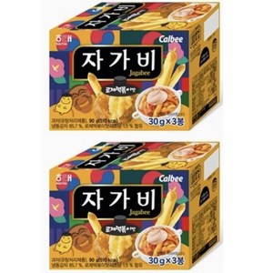 해태 자가비 로제떡볶이맛 (사탕증정), 2개, 90g