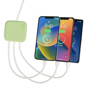 팝폰 3in1(C핀/C핀/8핀/5핀) 60W PD PPS 업소용 초고속 멀티충전기 TC75