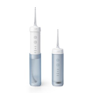 [미국 FDA 승인] 클래파 항균소재 휴대용 구강세정기 + 팁 2개 + 휴대용 파우치